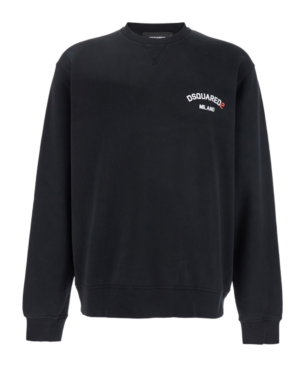 Dsquared2 Round-neck Sweater In Black