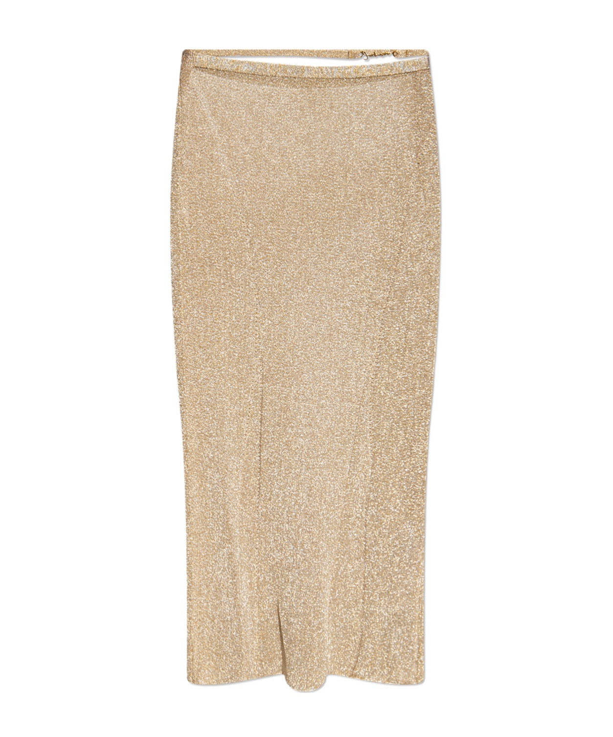 Jacquemus The Brilho Knit Skirt In Nude