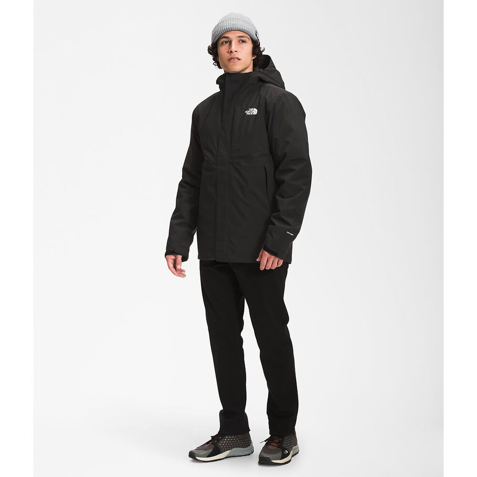The North Face Carto Triclimate Jacket In Black