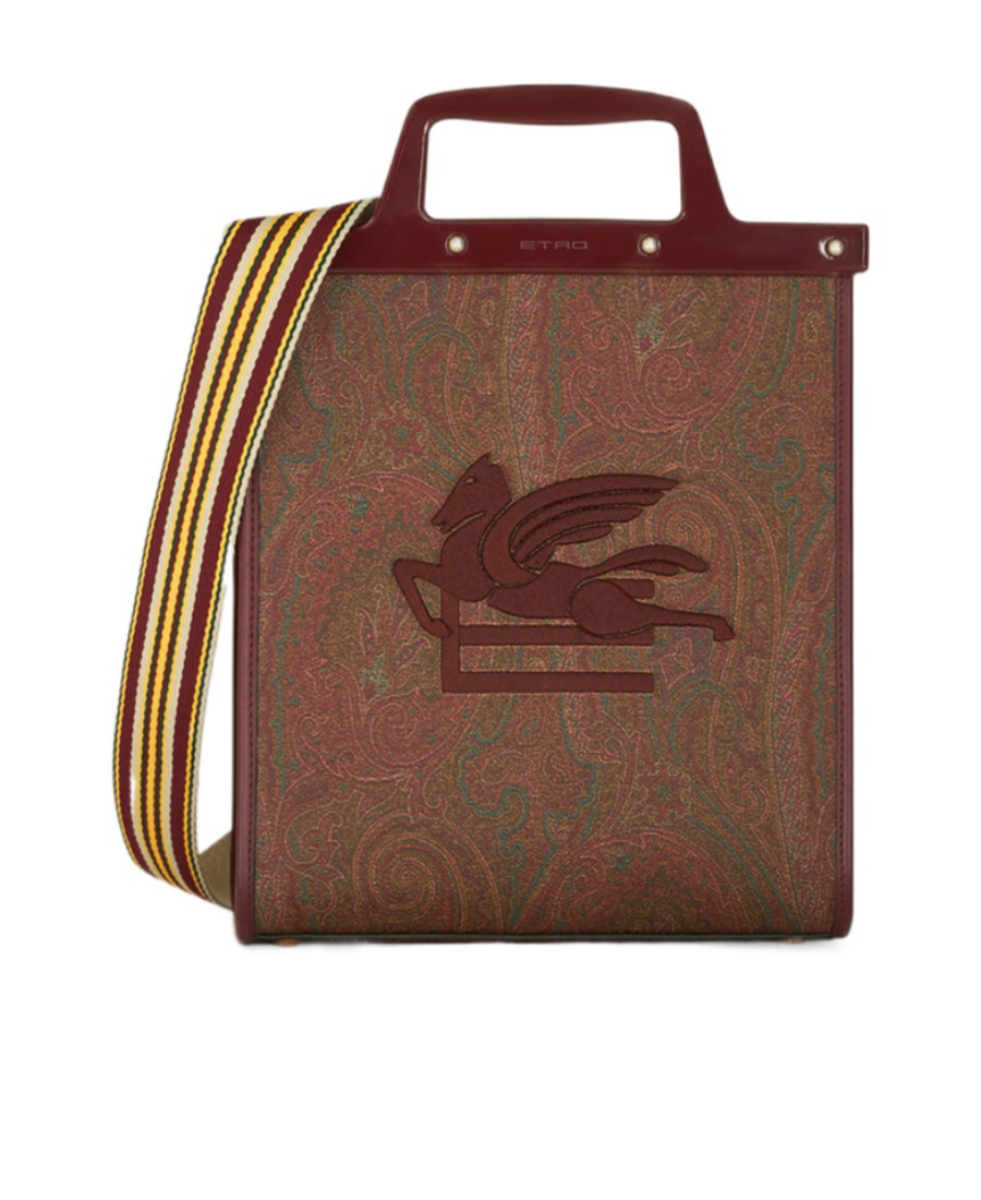 Etro Medium Love Trotter Tote Bag In Brown