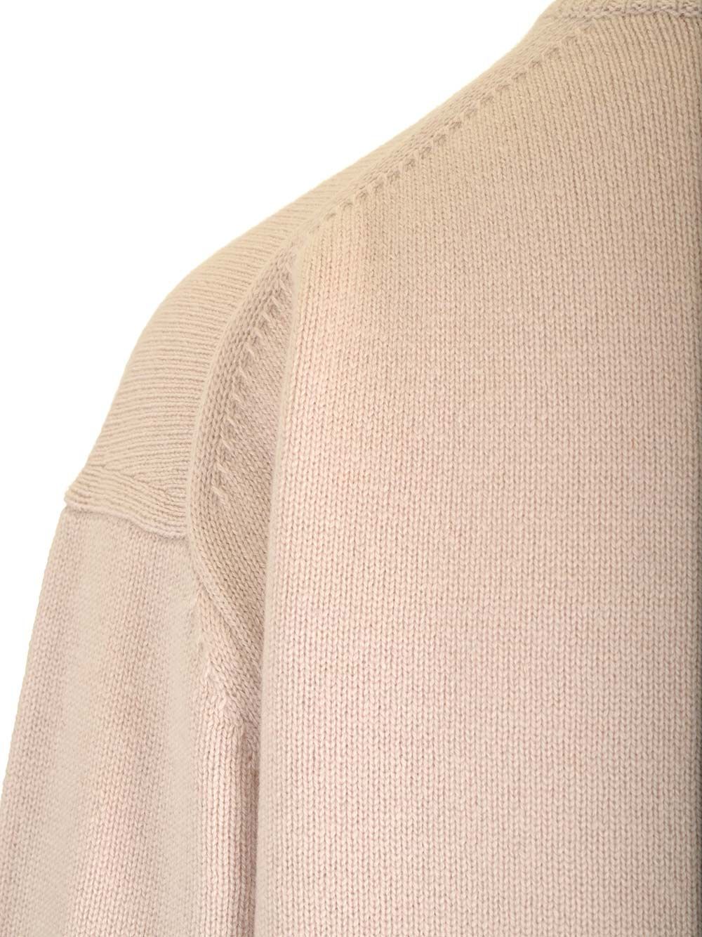 Max Mara 's  Crewneck Long-sleeved Jumper In Nude