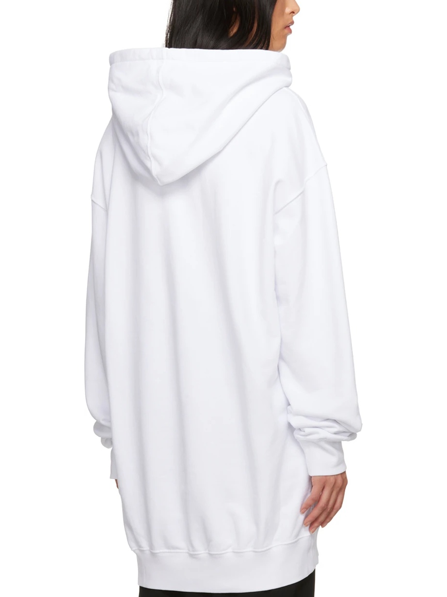 Ann Demeulemeester Long-sleeved Sweater In White