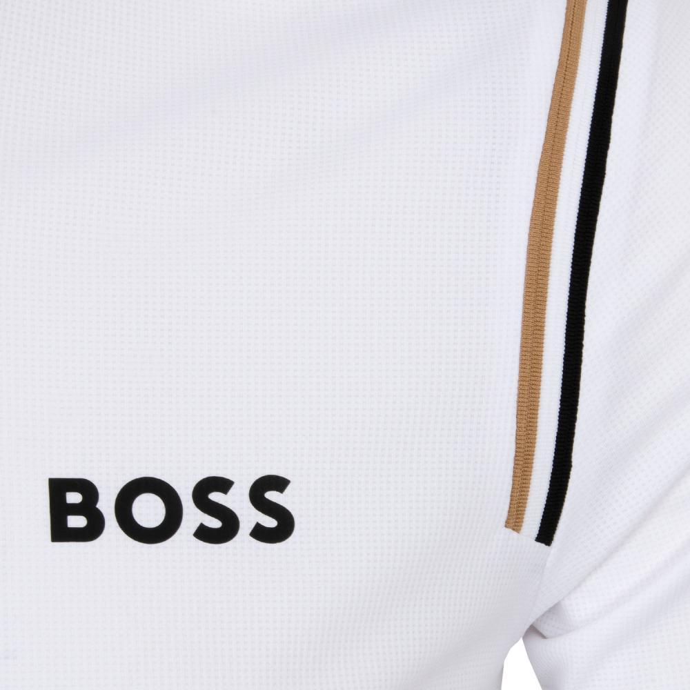 Hugo Boss Short-sleeved Polo Shirt In White