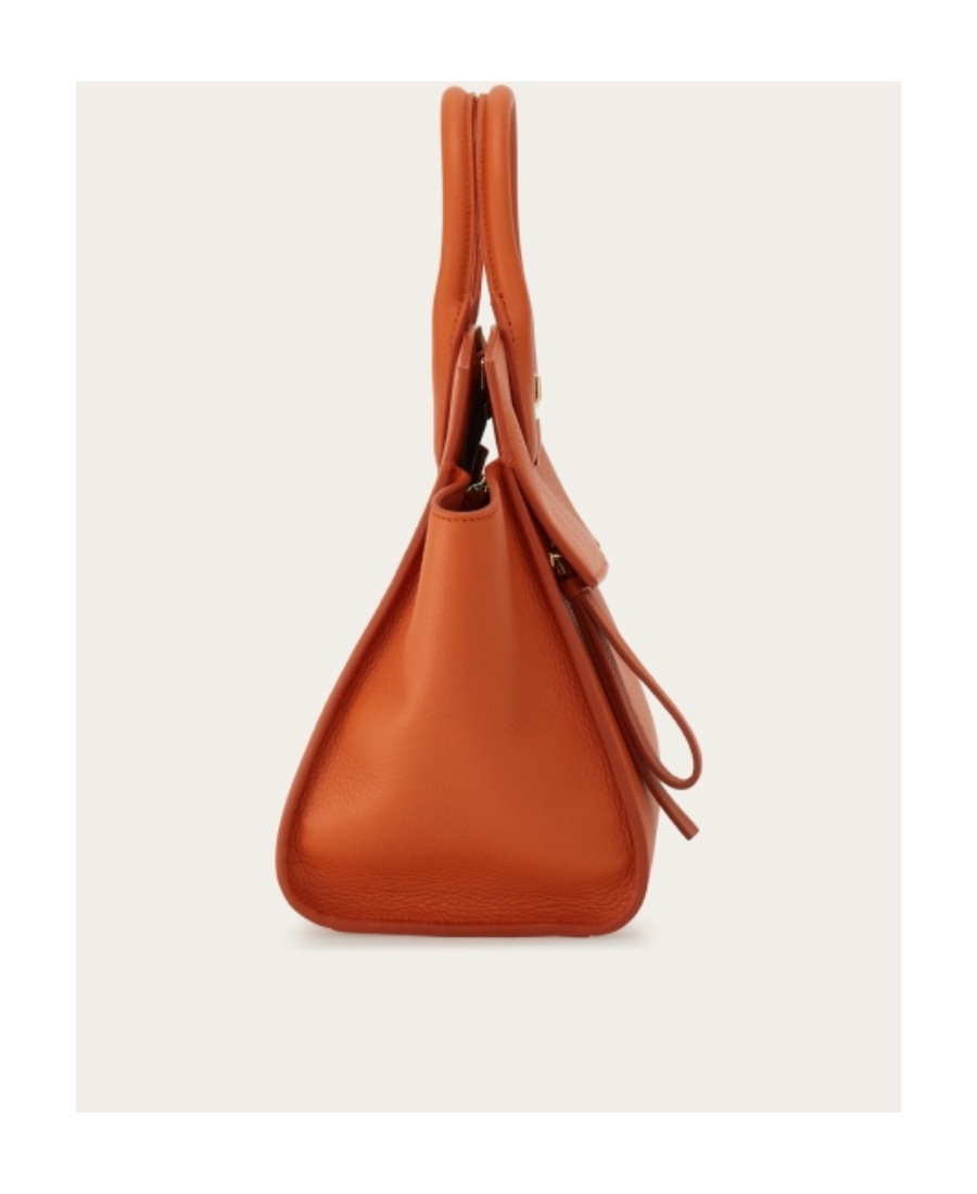 Ferragamo Studio Soft Handbag In Brown