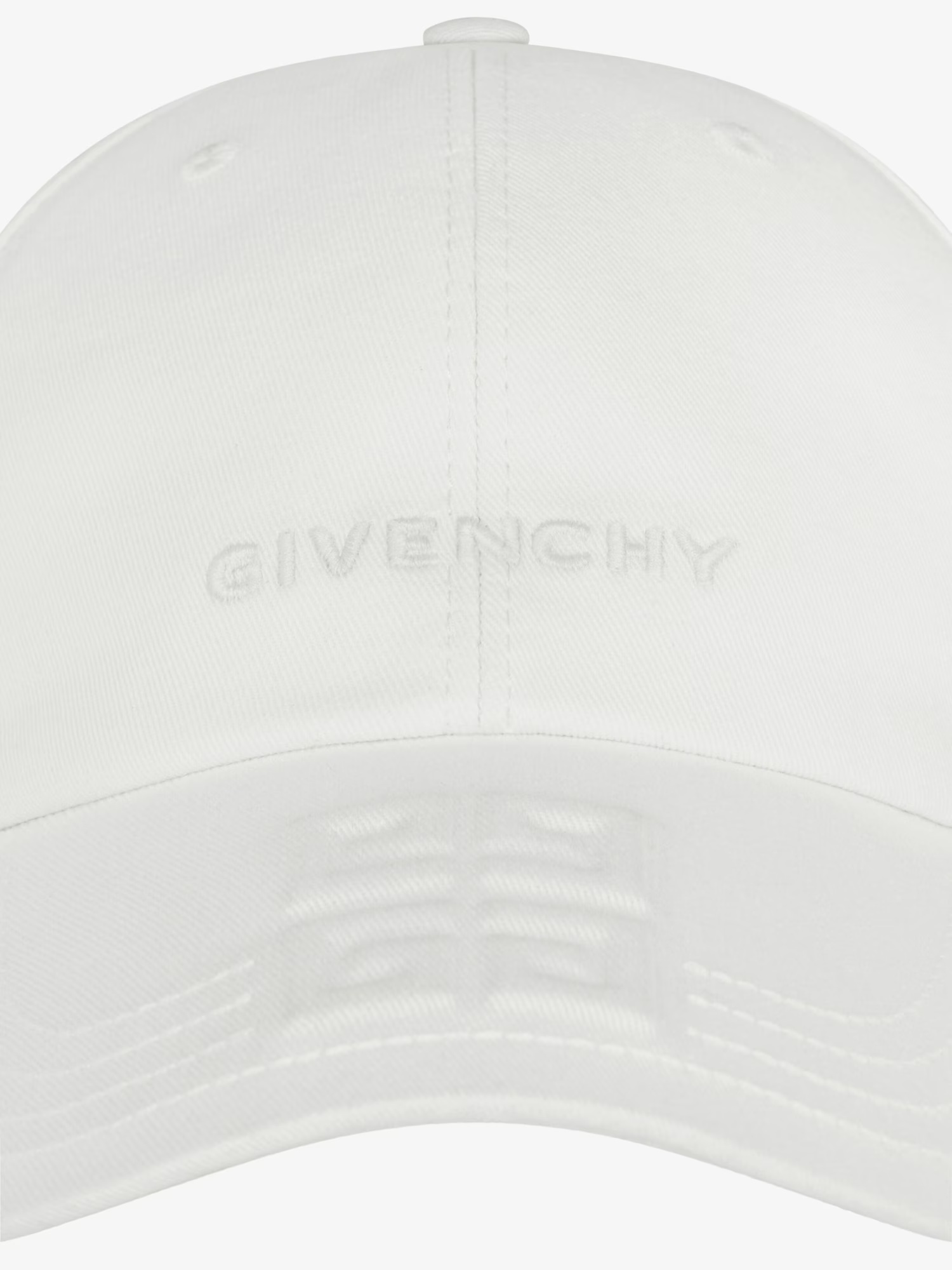 Givenchy 4g Embroidered Cap In Canvas