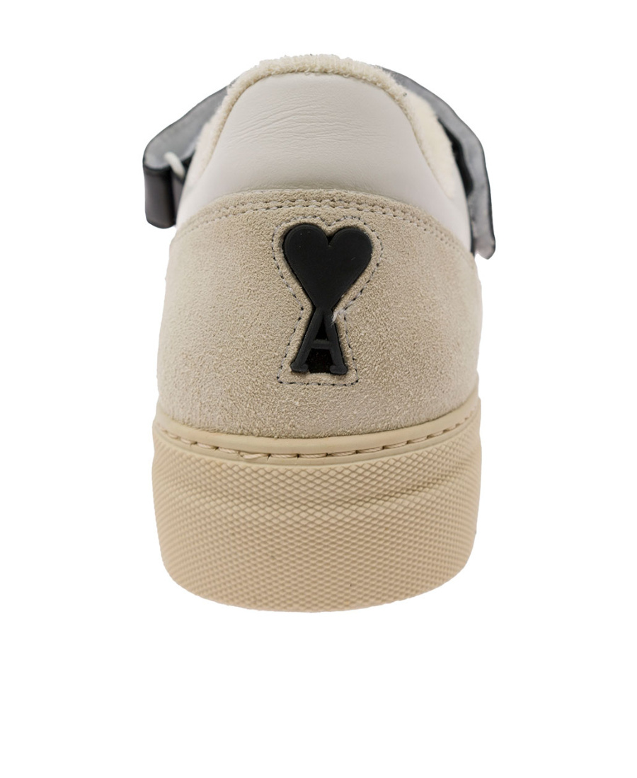 AMI ALEXANDRE MATTIUSSI AMI AMI DE COEUR PANELLED LOW-TOP SNEAKERS