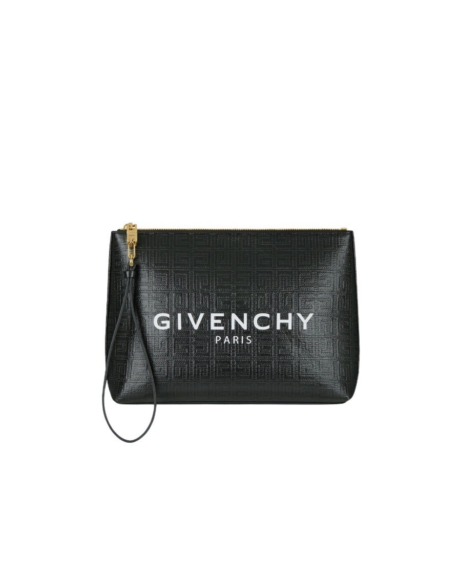 Givenchy Carry A Bag With A Large Logo In Black