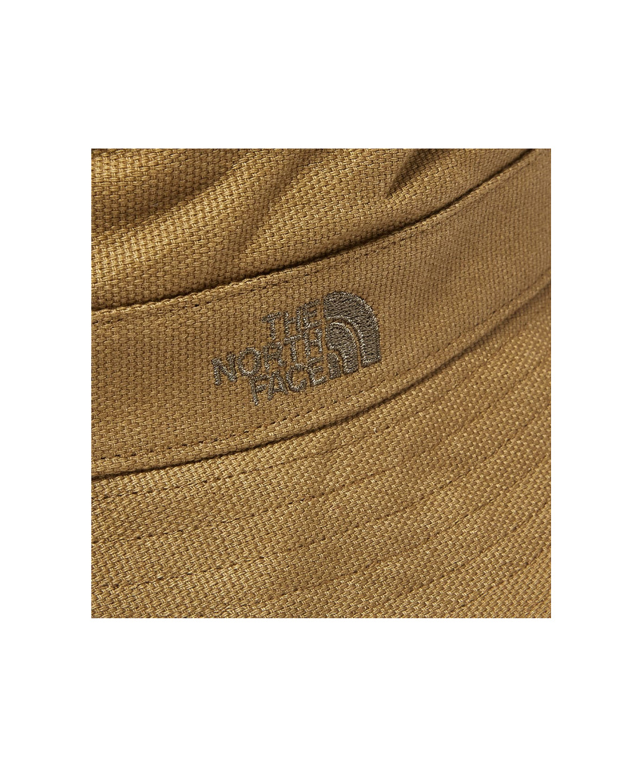 The North Face Logo Mountain Fisherman Hat In Brown