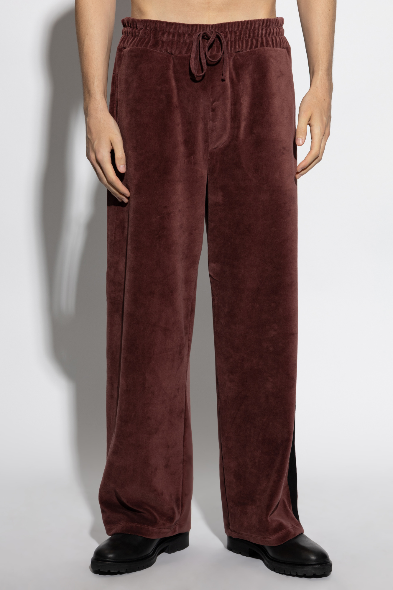 Allsaints Draven Trousers In Brown
