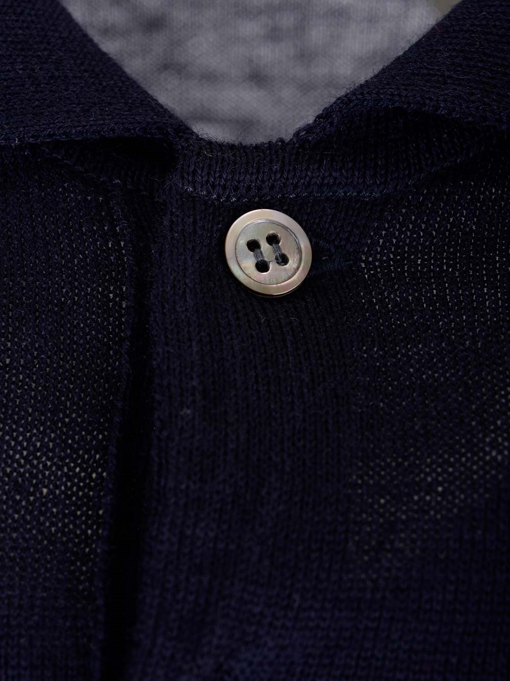 Comme Des Garçons Heart-patch Wool Polo Shirt In Black