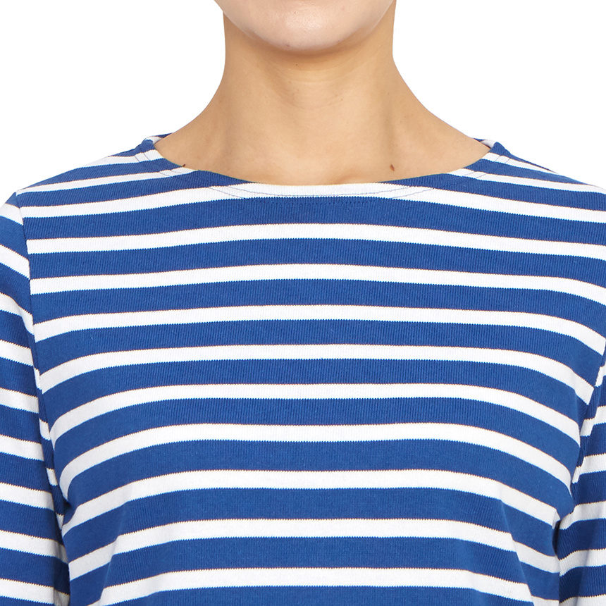 Saint James Striped Graphic T-shirt In Multi
