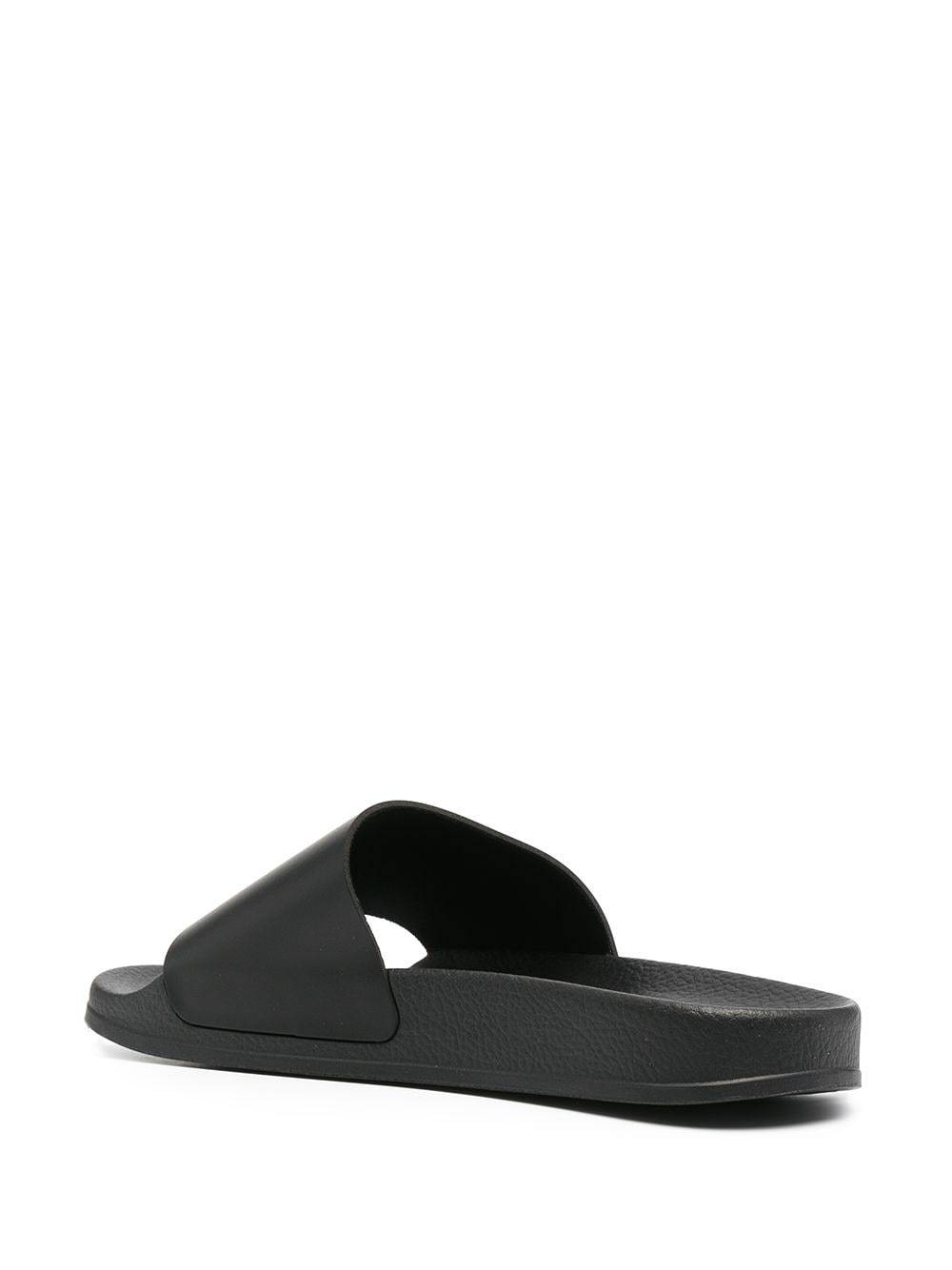 Off-white Printed Pool Slider Black No Color In Black