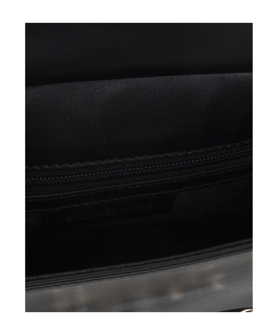 Michael Michael Kors Small Hally Shoulder Bag In Black