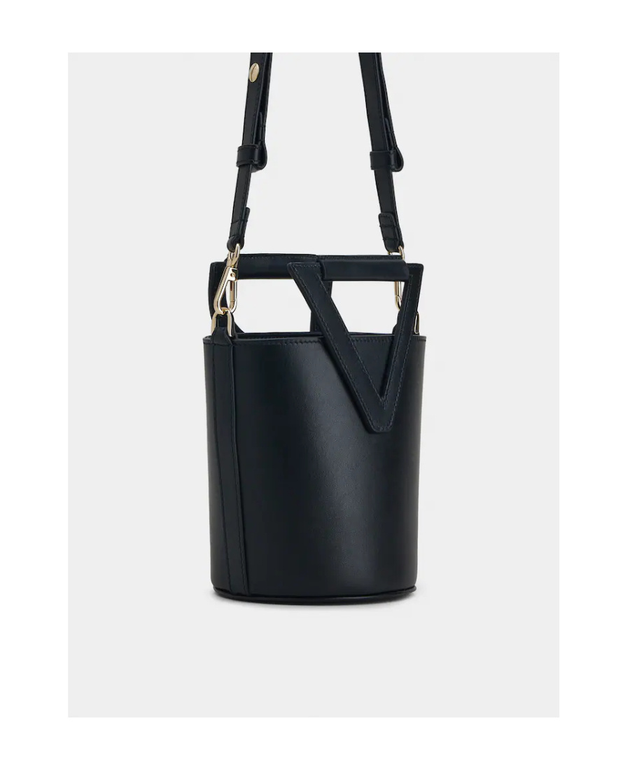 Roger Vivier Rv Small Shoulder Bag In Black