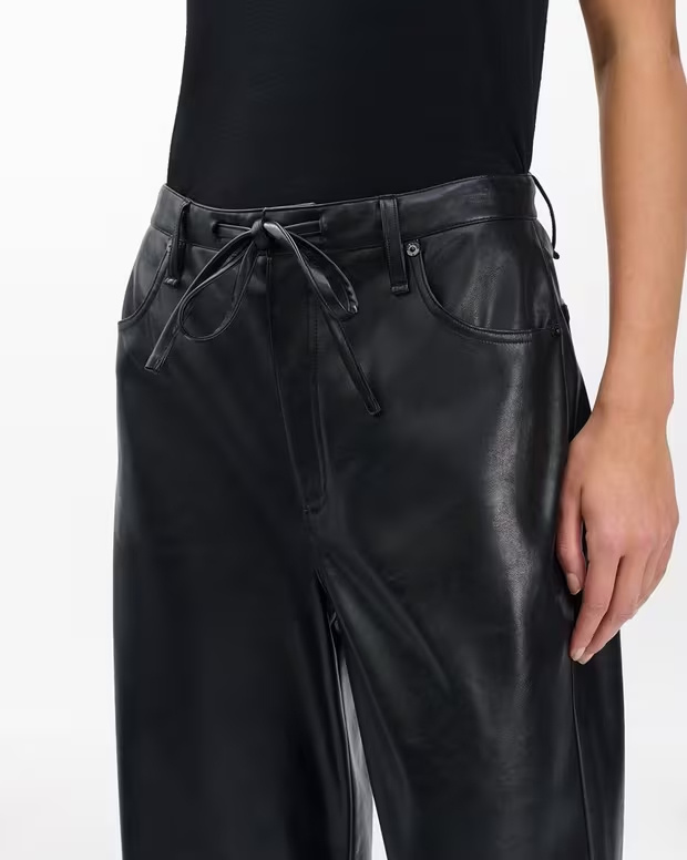 Rag & Bone Casual Pants With Belt Loops In Black