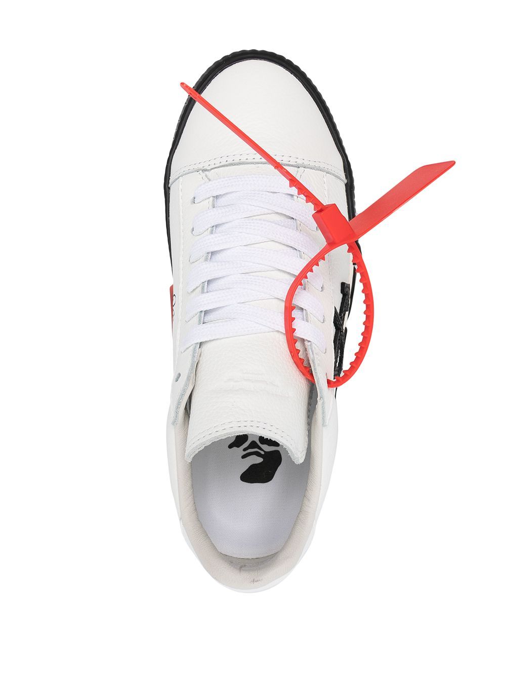Off-white Vulcanized Low-top Sneakers In White