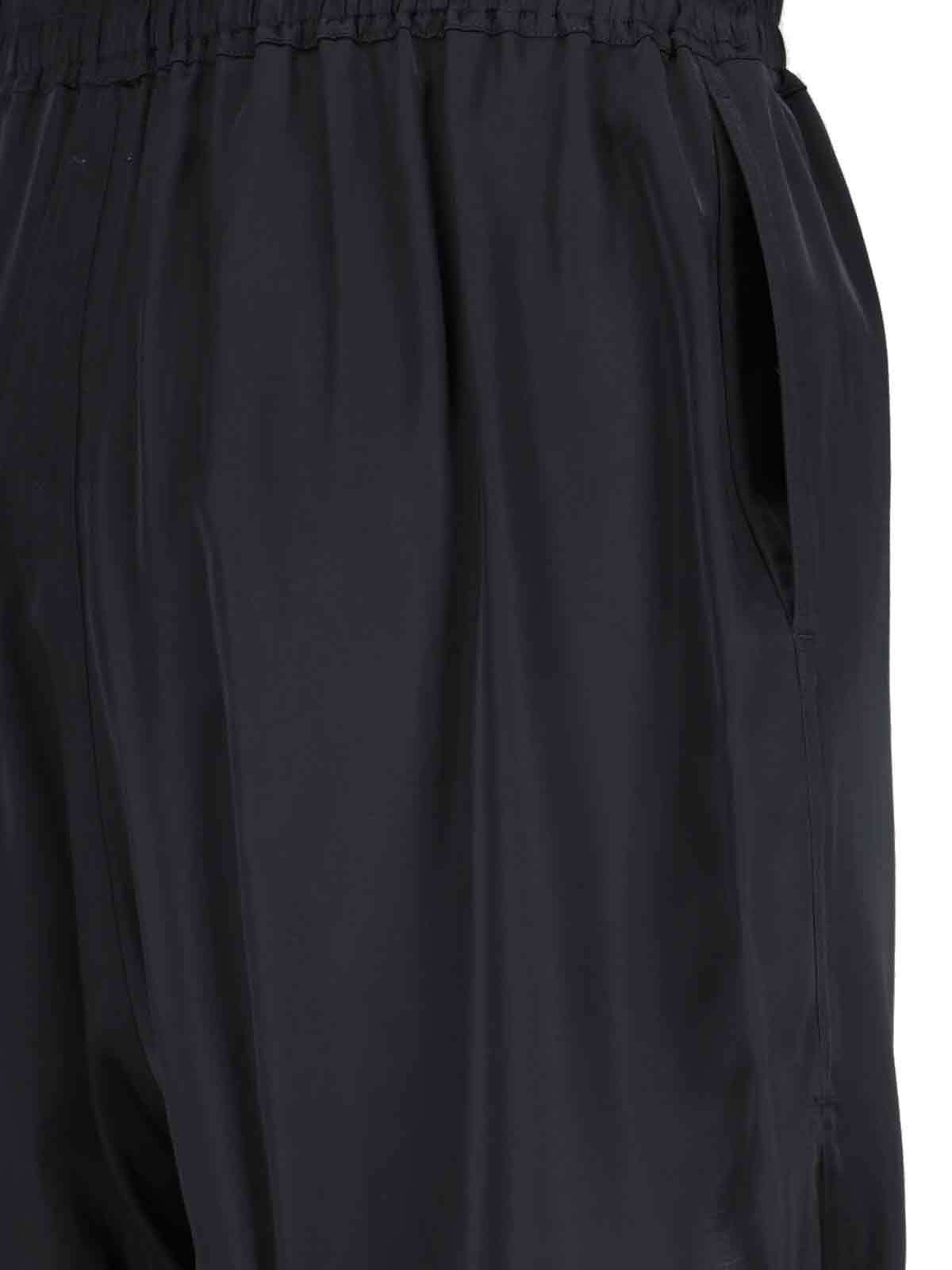 Rick Owens Elasticated Drawstring Waistband Shorts In Black