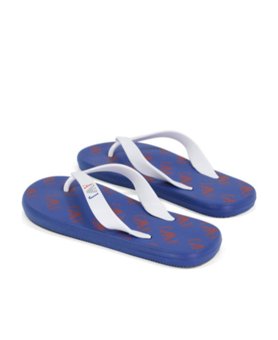 Armani Jeans Logo Detail Sandals In Blue