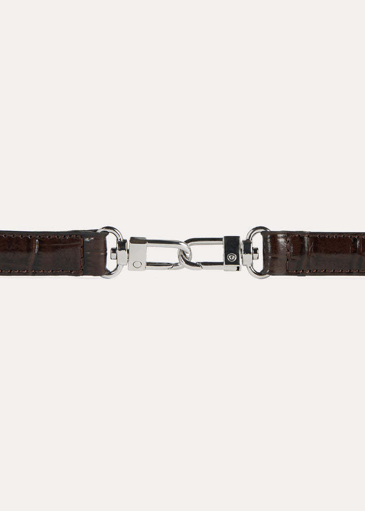 Totême Double Buckle Belt In Black