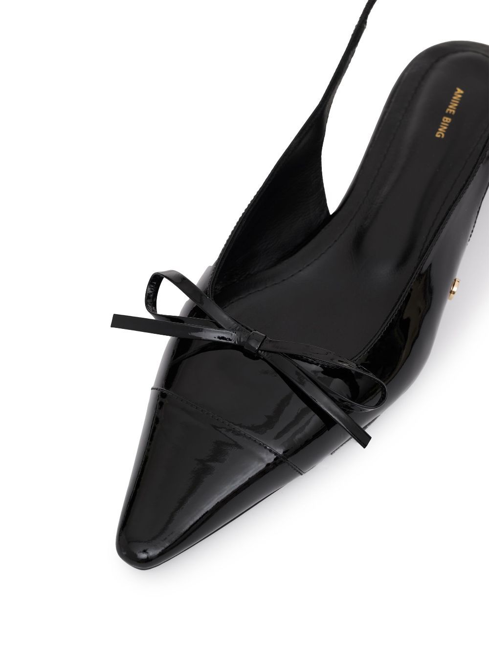 Shop Anine Bing Zoey High-heeled Sandals In Black