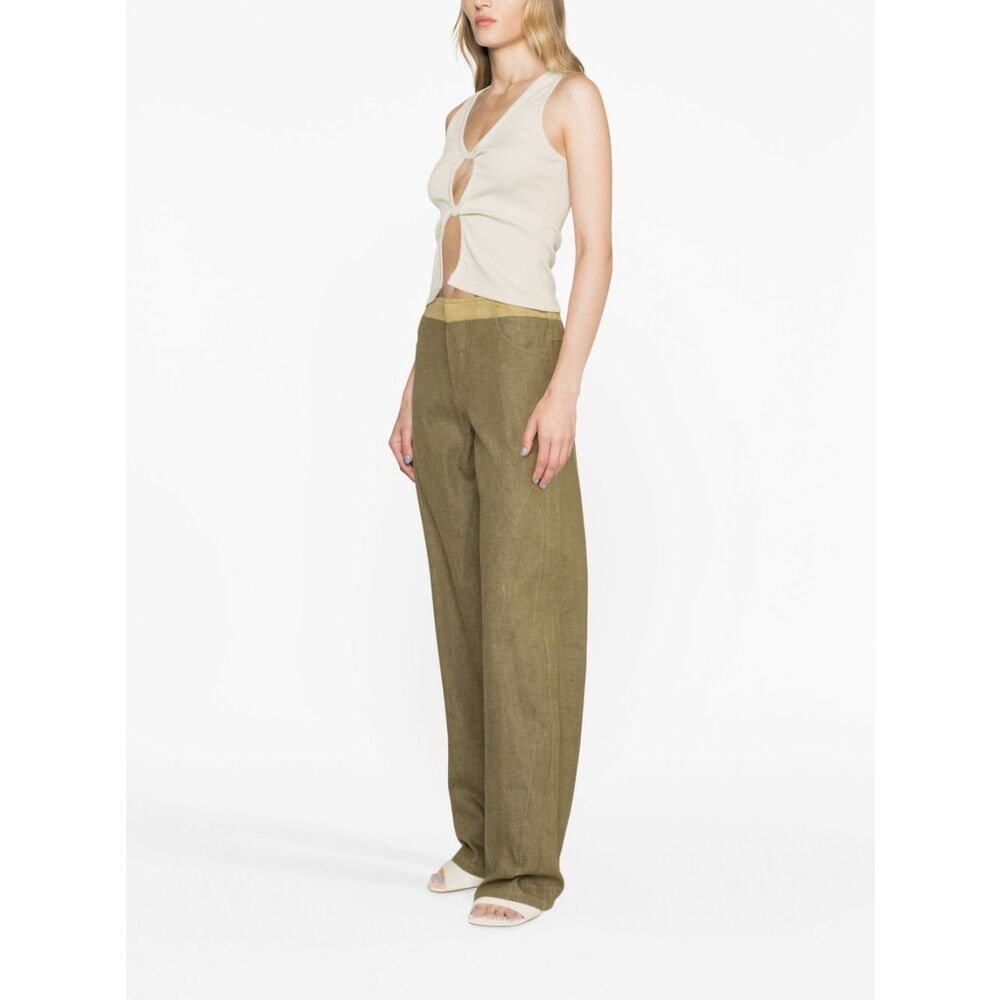 Christopher Esber Open Twist Tank Top In White