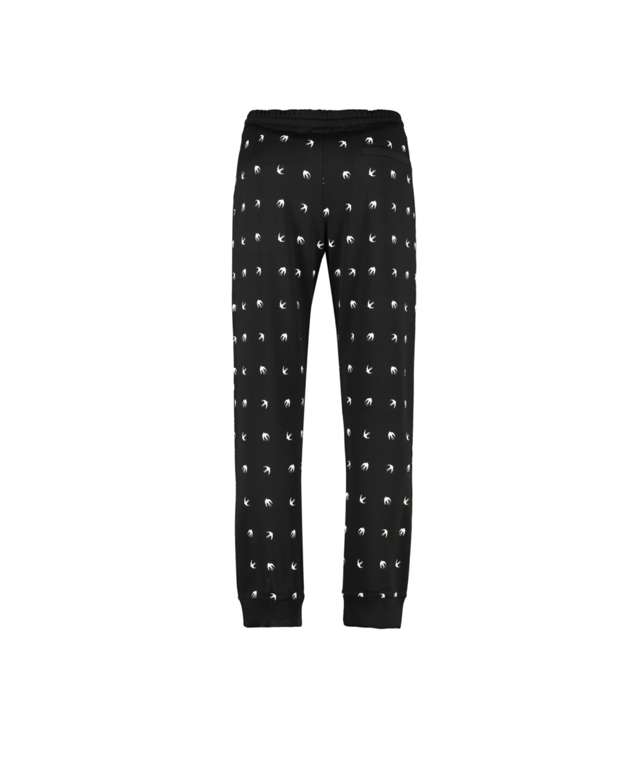 Alexander Mcqueen Feiyan Printed Sweatpants In Black