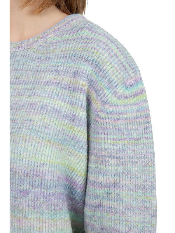 Shop Apc Elisa Crew-neck Jumper In Gray