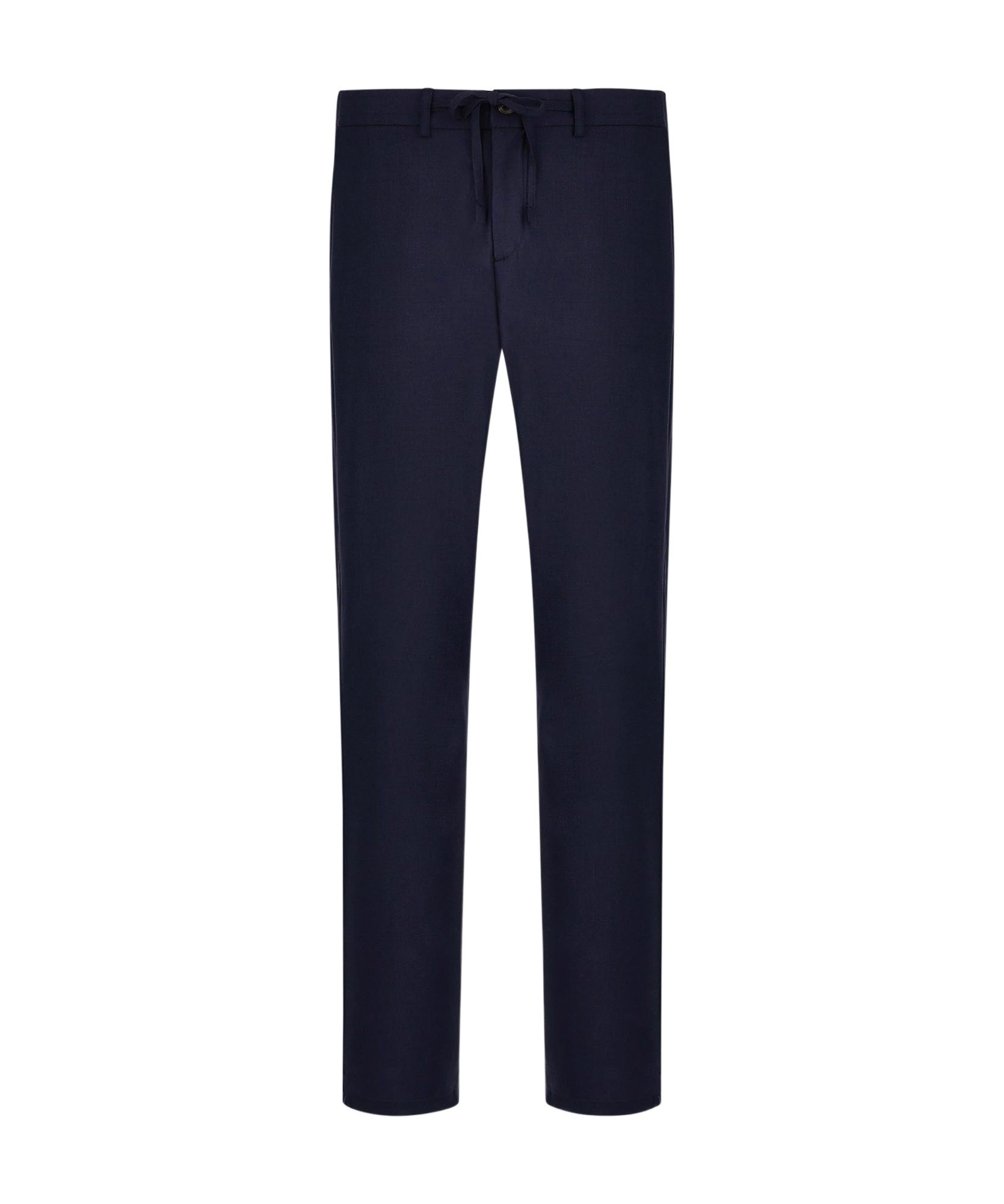 Canali Plain Formal Trousers In Black