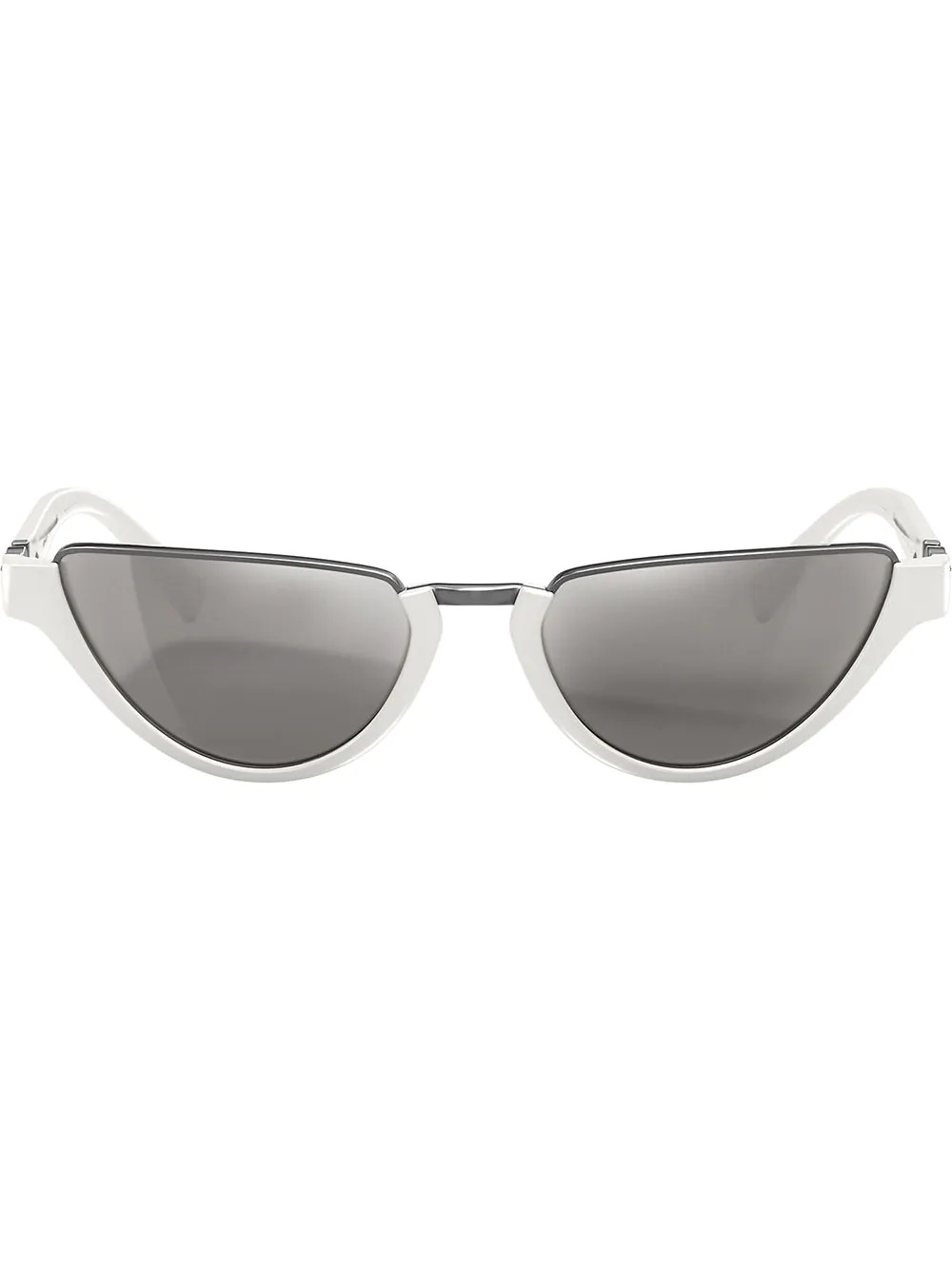 Versace Cat Eye Sunglasses In Gray