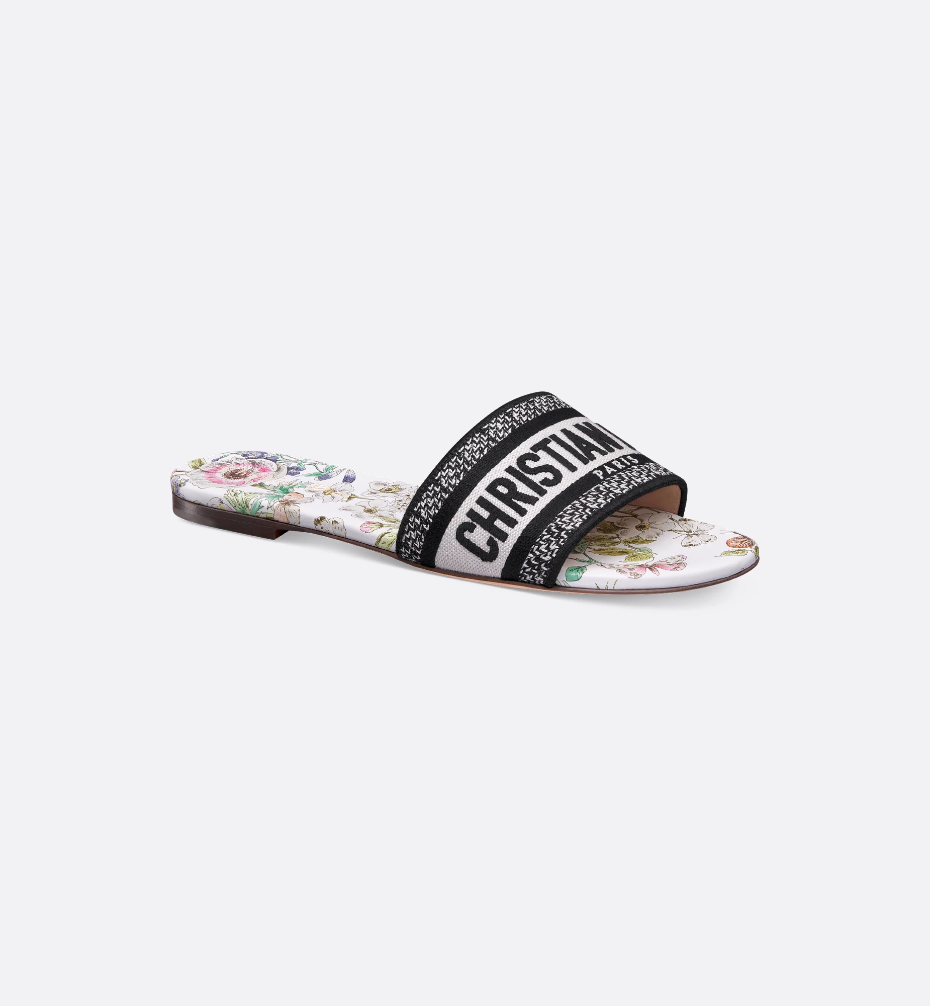 Dior Women Dway Slide 0.5cm In Black