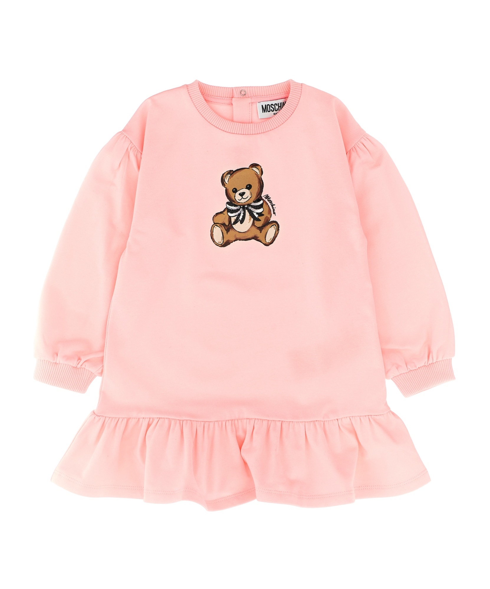 Moschino Teddy Bear-graphic Dress In Multi