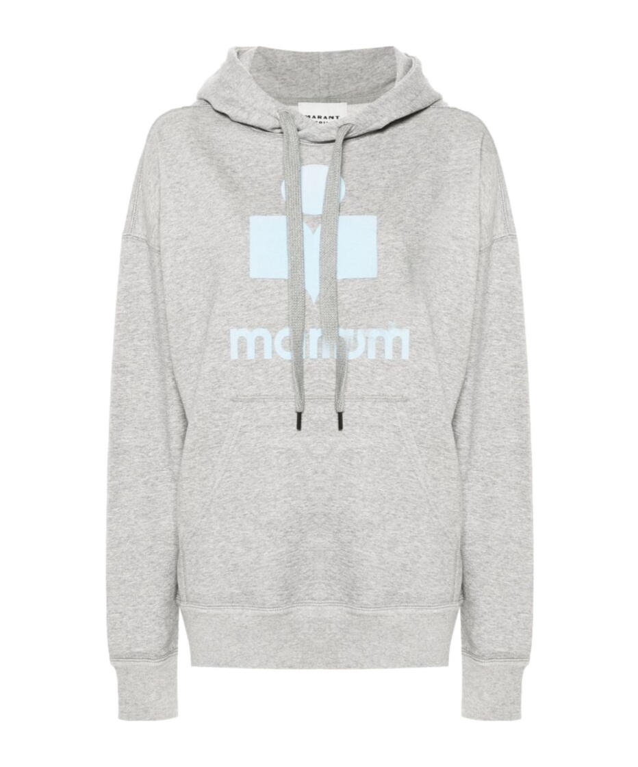 Isabel Marant Étoile Mansel Logo-print Sweatshirt In White