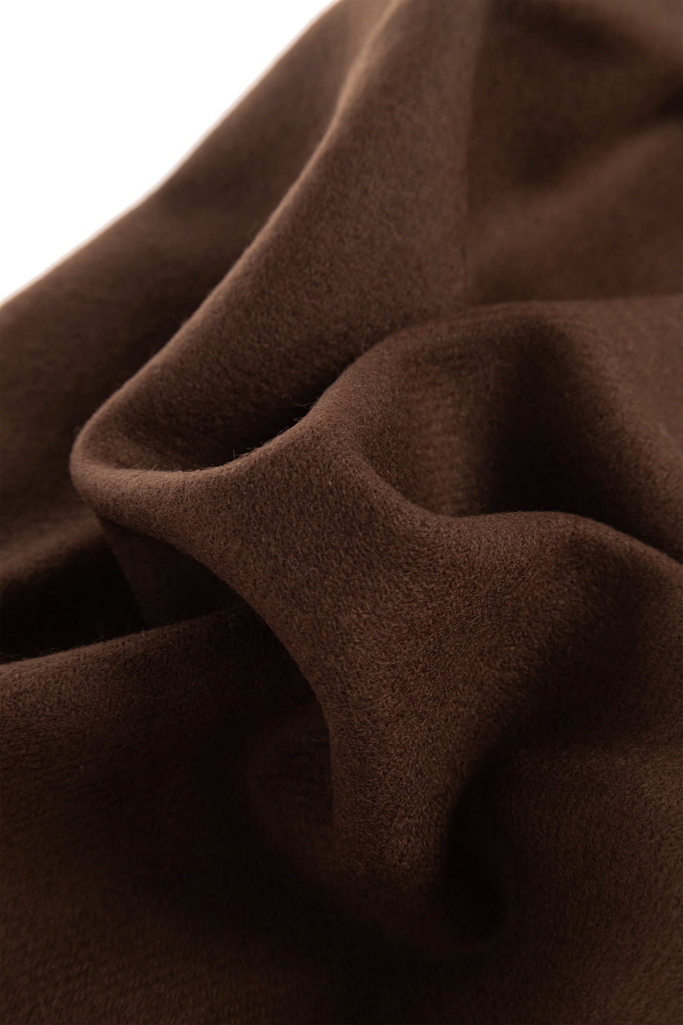 Moschino Fringed Scarf In Brown