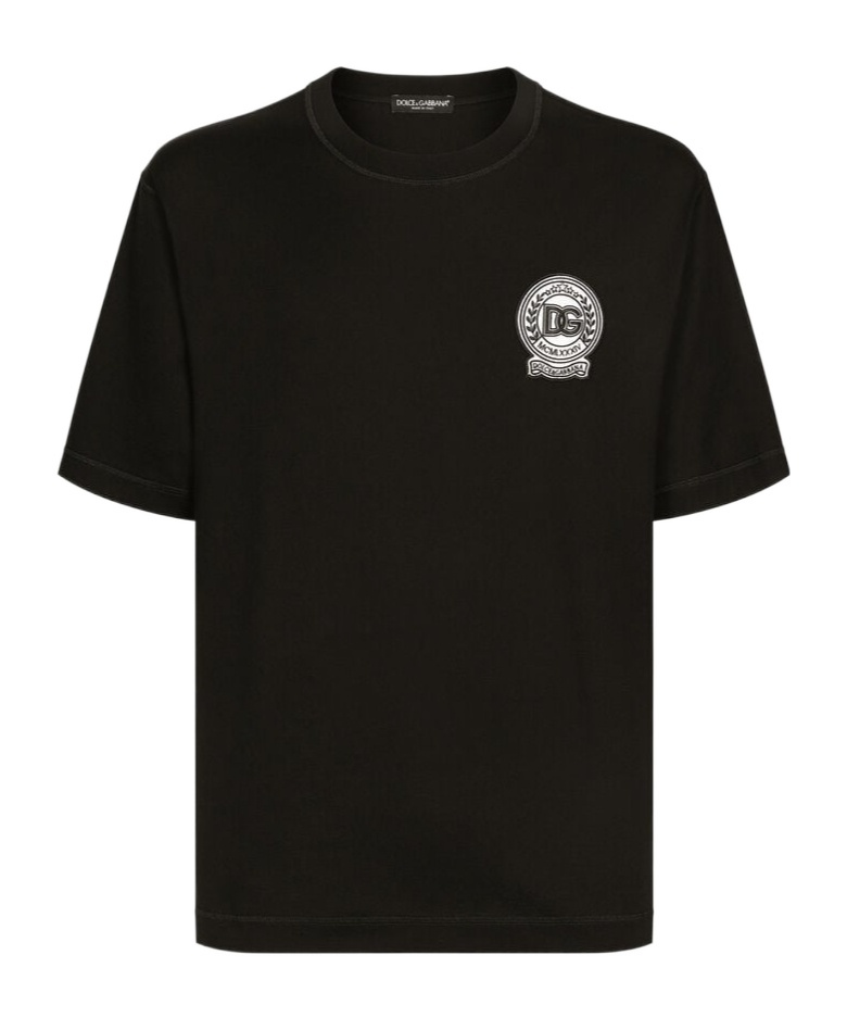 Dolce & Gabbana Black Dg Logo T-shirt