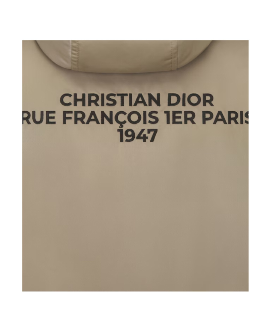 Dior Coat In Nude