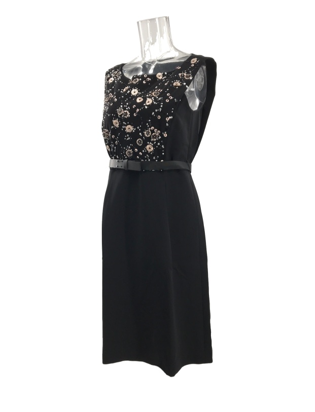 Max Mara Sleeveless Dress In Black