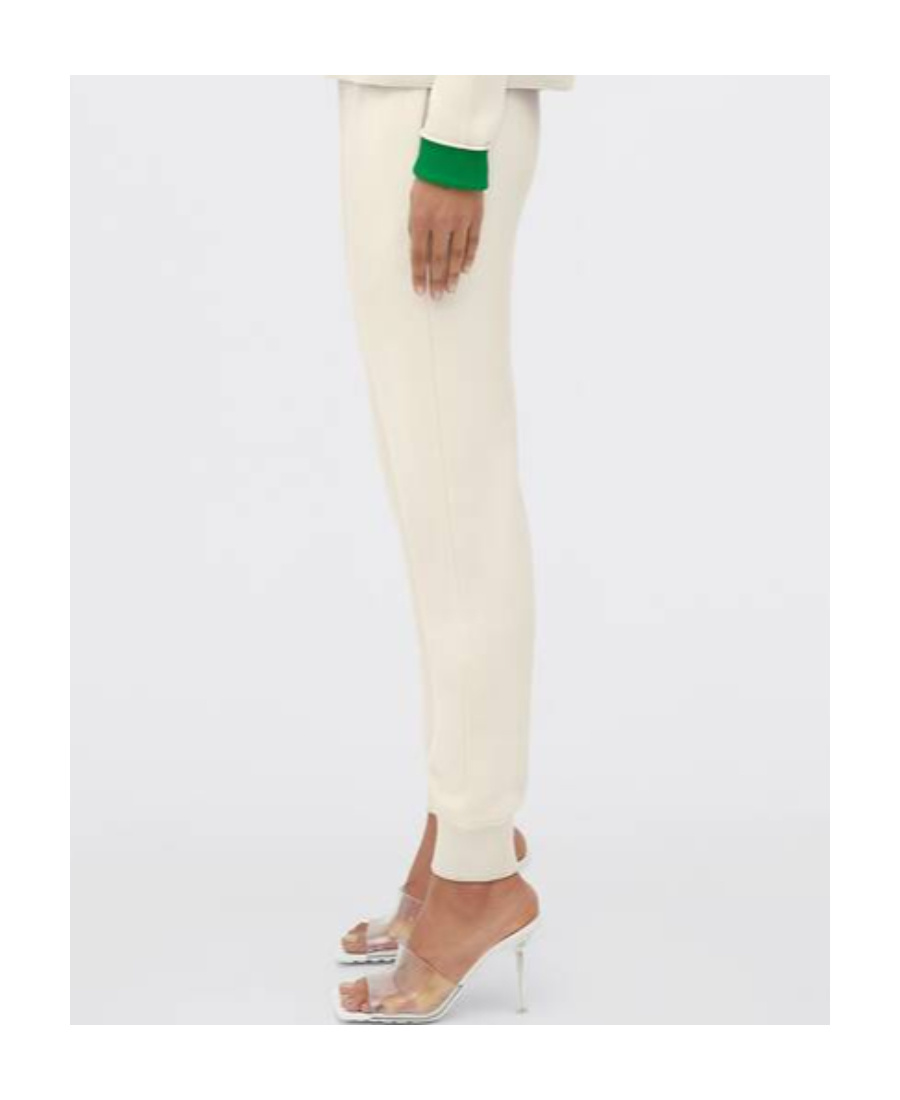Bottega Veneta Lightweight Merino Wool Sweatpants In White