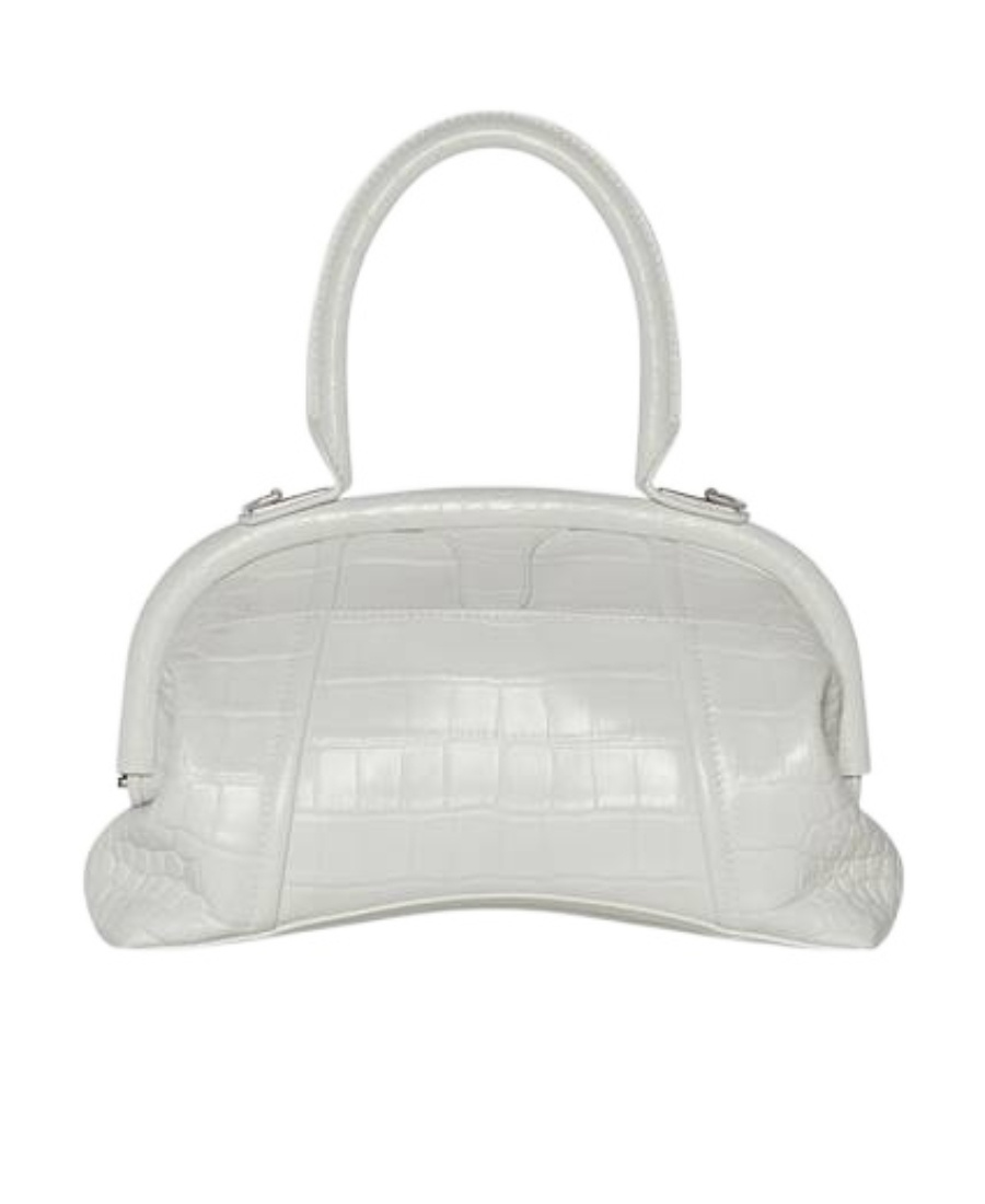 Balenciaga Frame S Tote Bag In White