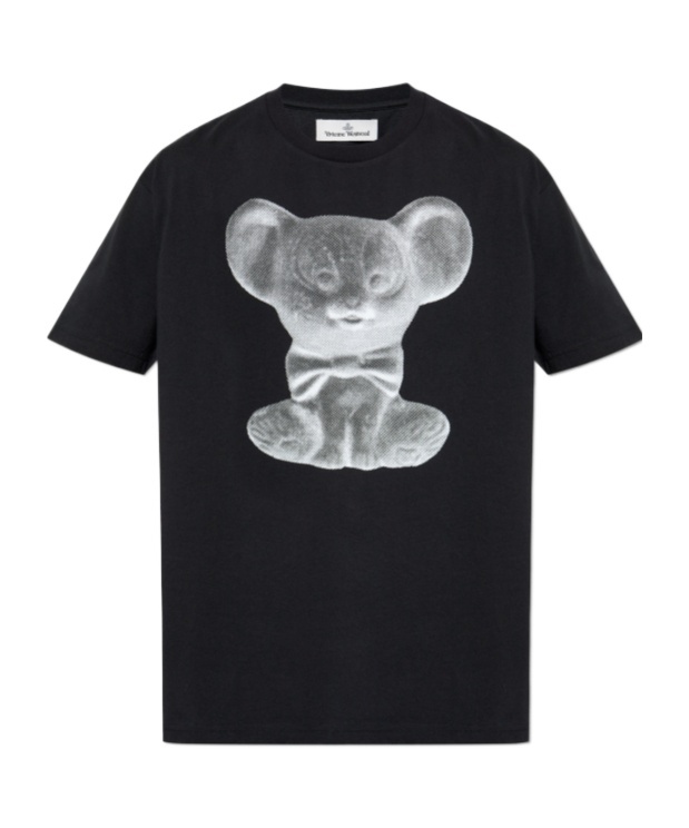 Vivienne Westwood Mouse Classic T-shirt Cotton Black Xxl Unisex In Black
