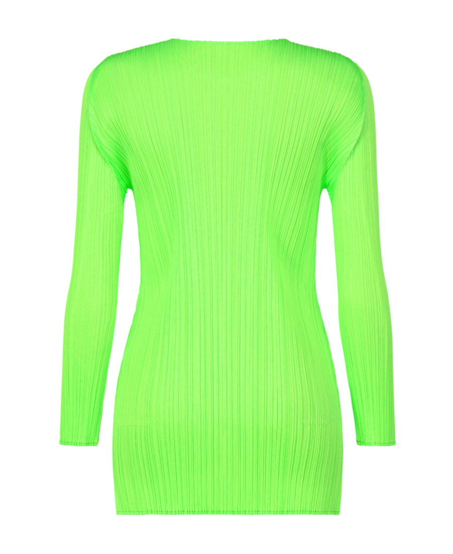 Issey Miyake Long-sleeved Jacket In Green