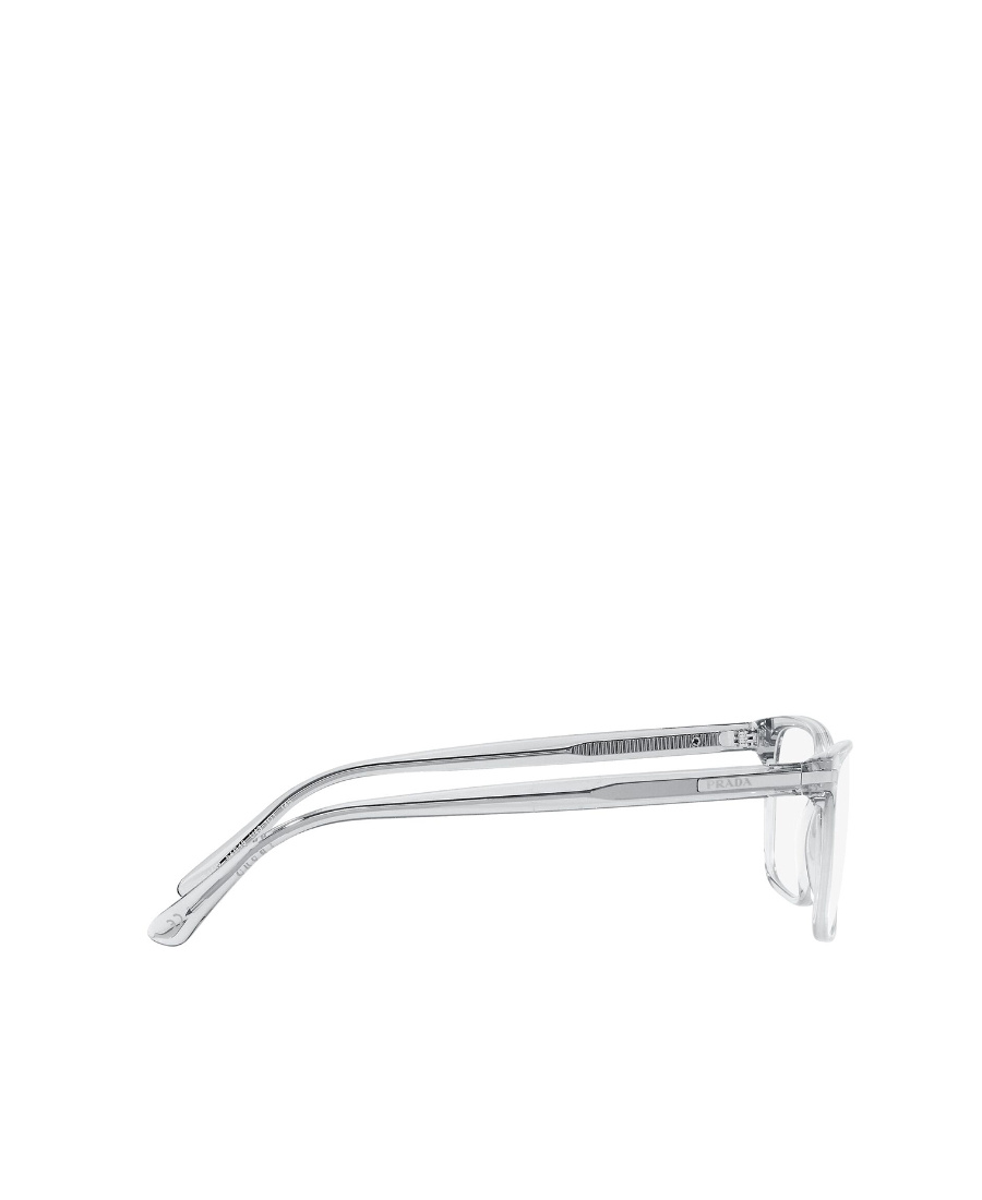 Prada 56mm Rectangular Optical Glasses In White