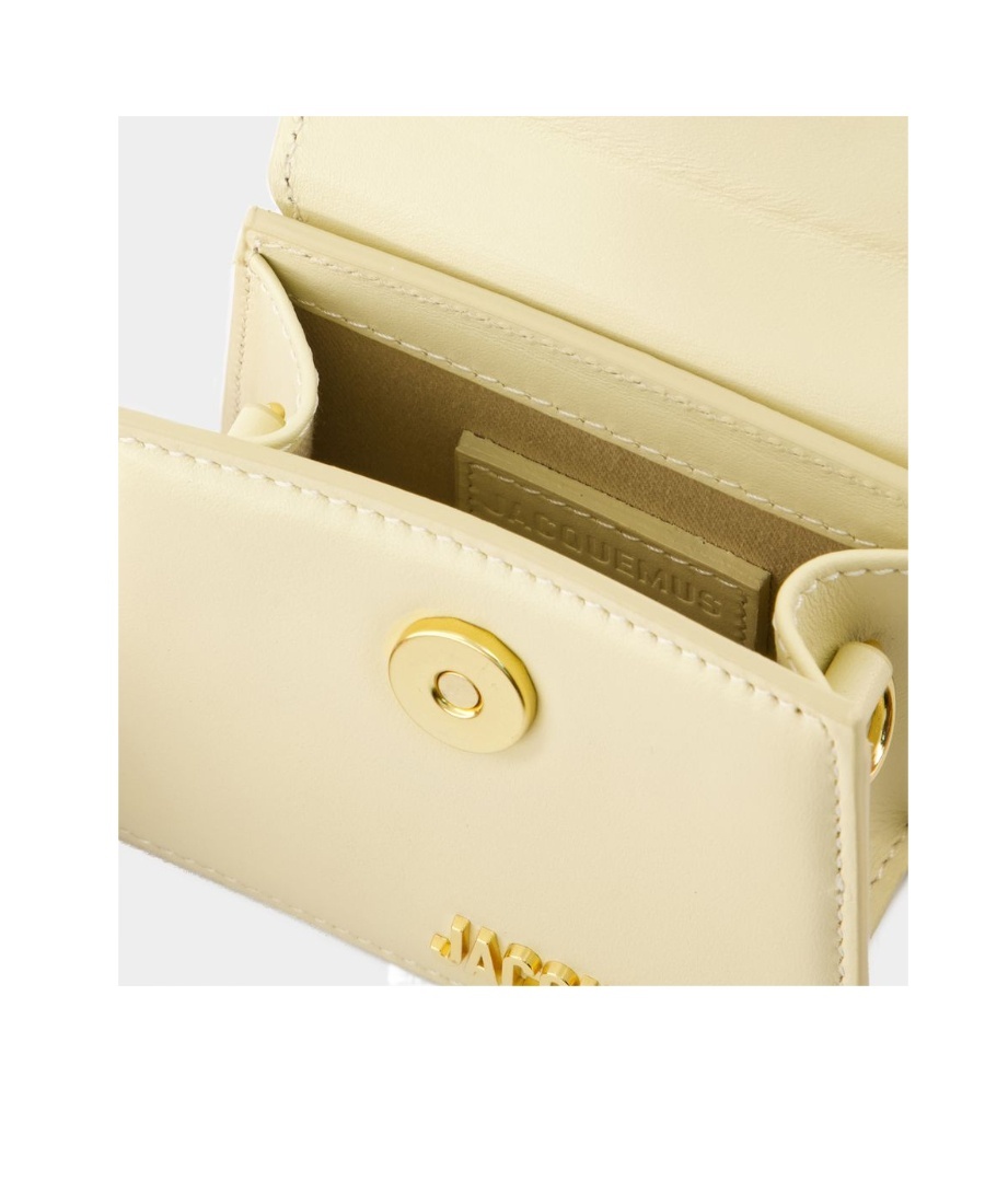 Jacquemus Le Chiquito Tasche -  - Leder - Elfenbein In Nude