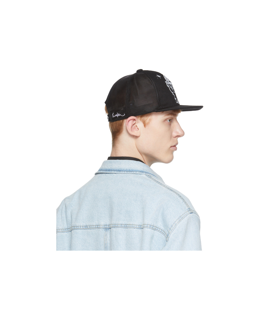 We11 Done Logo Baseball Cap In Blue
