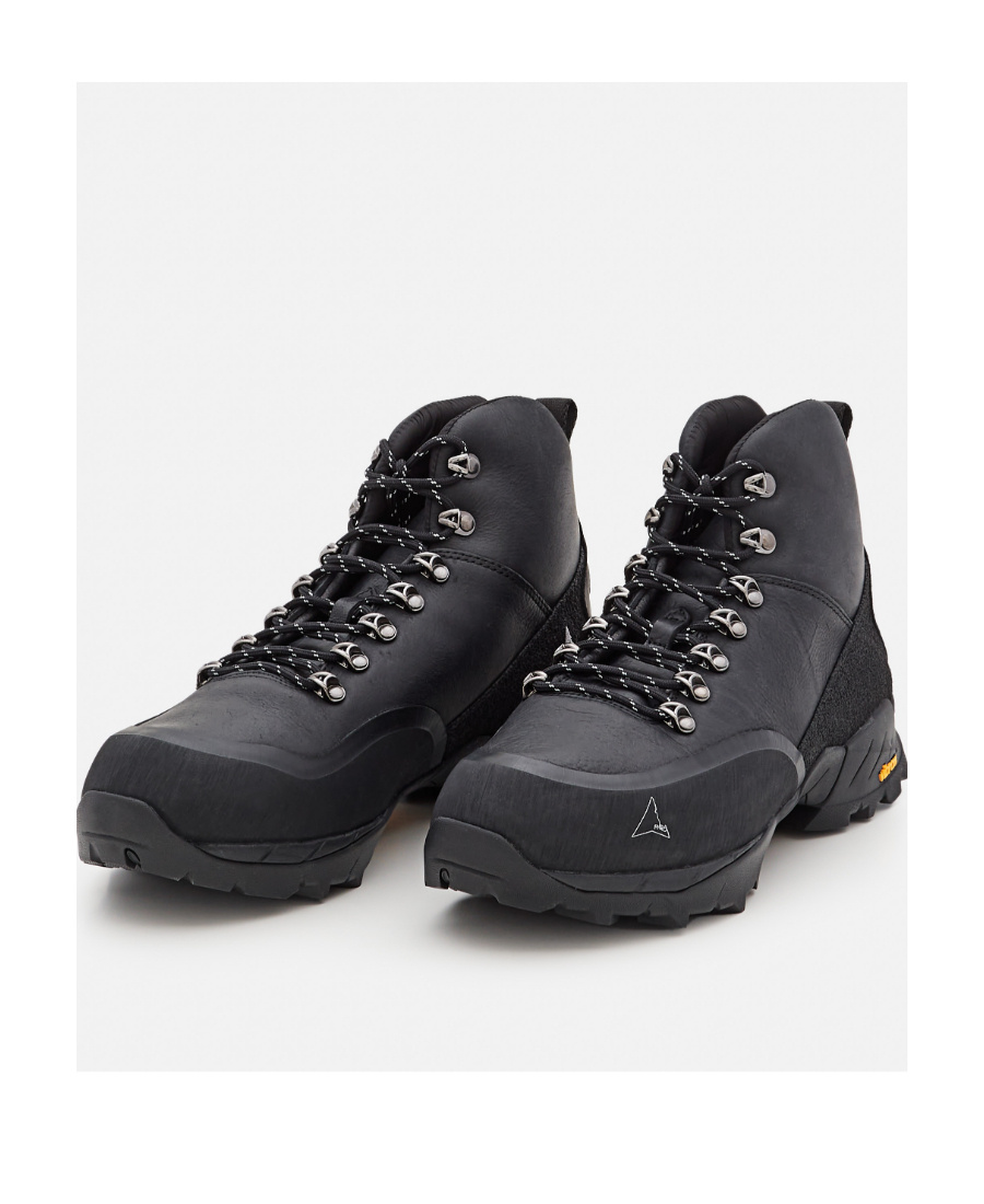 Roa Andreas Lace-up Hiking Boots In Black
