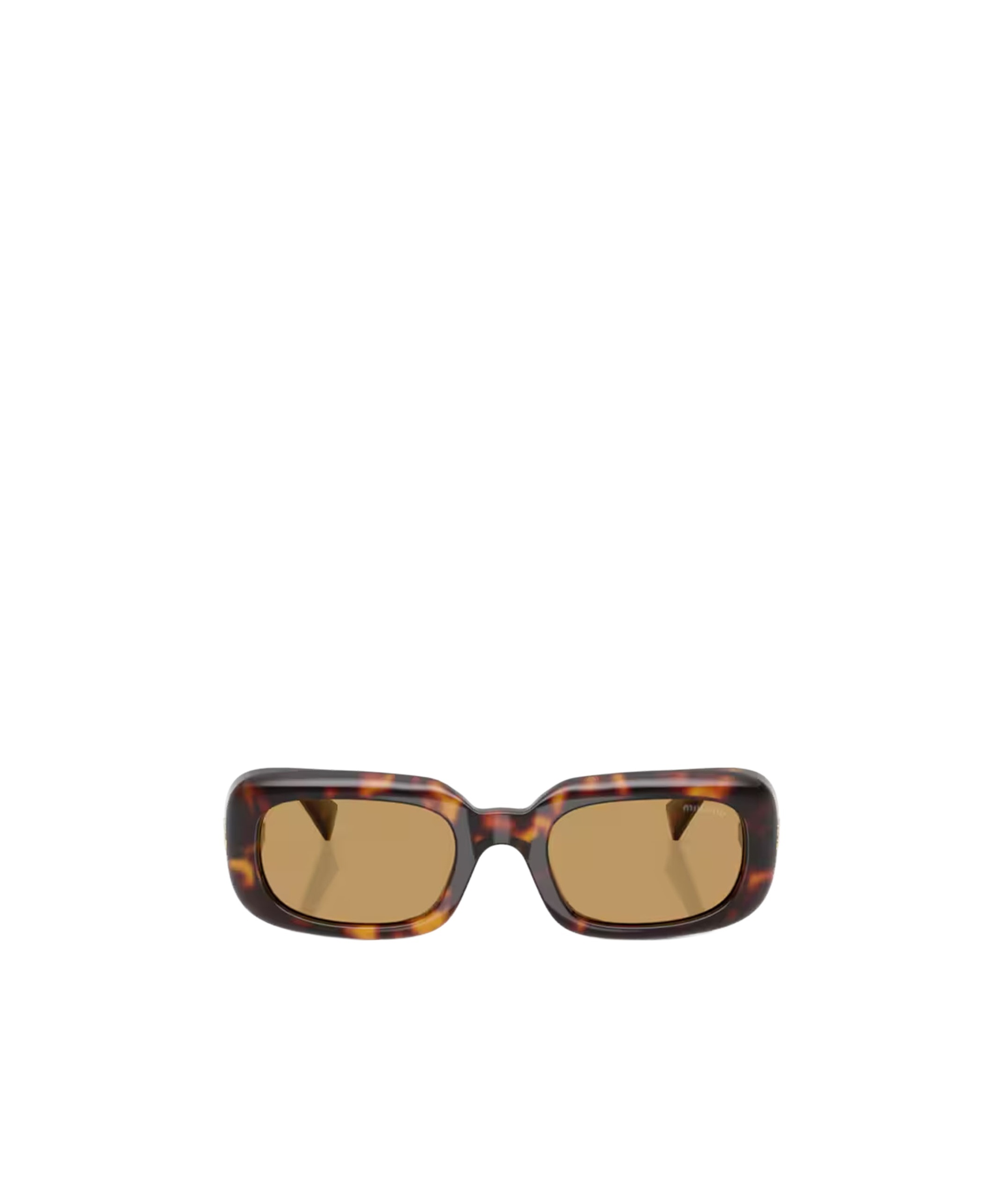 Miu Miu Full-rim Sunglasses In Brown