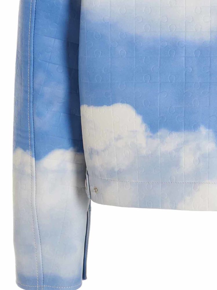 Vtmnts Long-sleeved Casual Jacket In Blue