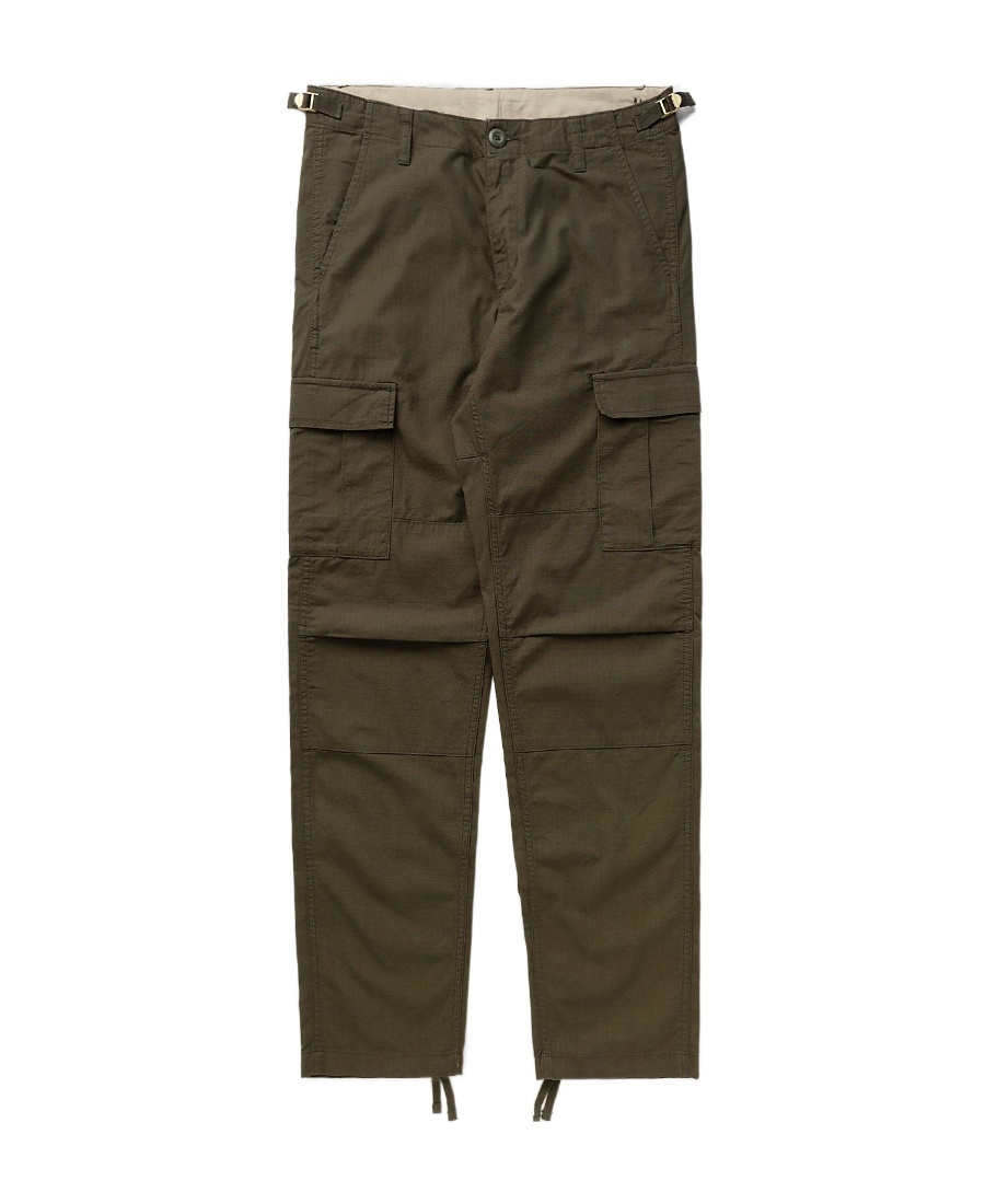 Carhartt Belt-loop Casual Pants In Green
