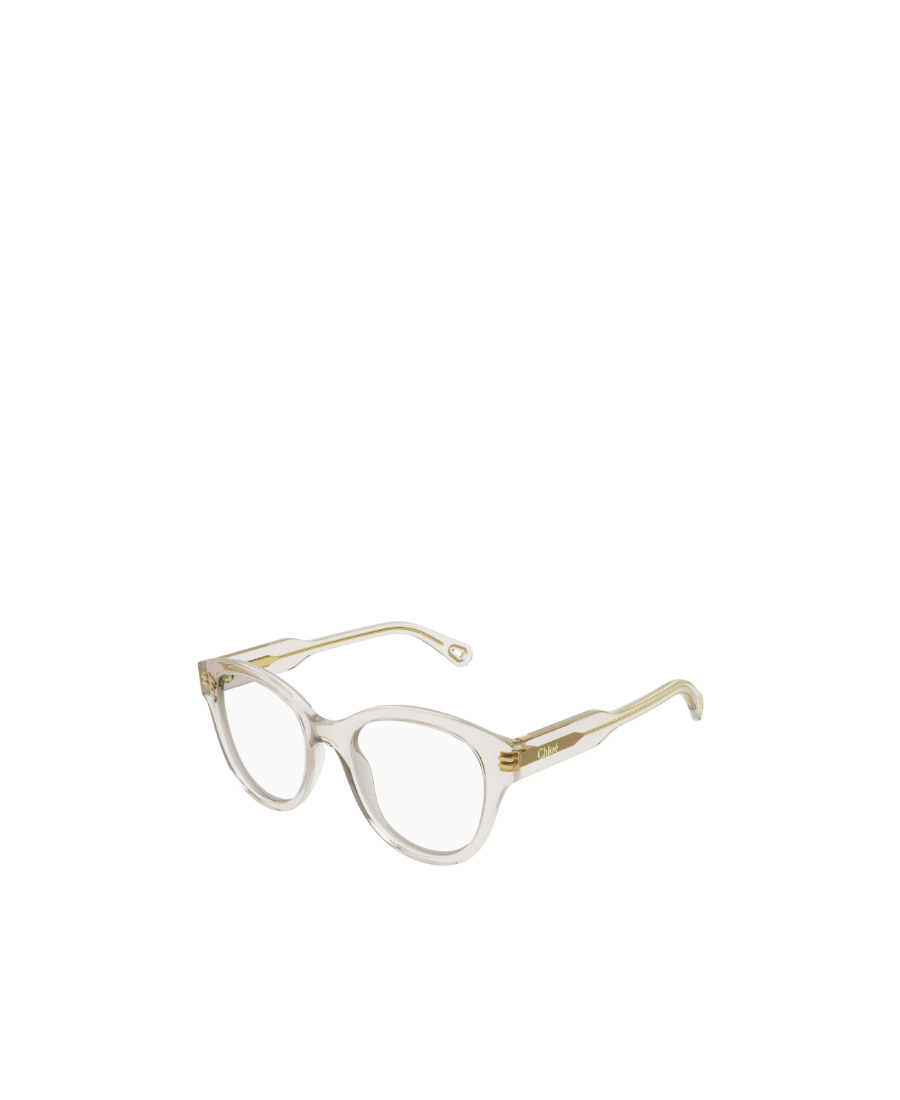 Chloé Eyewear Rectangular Frame Glasses In White