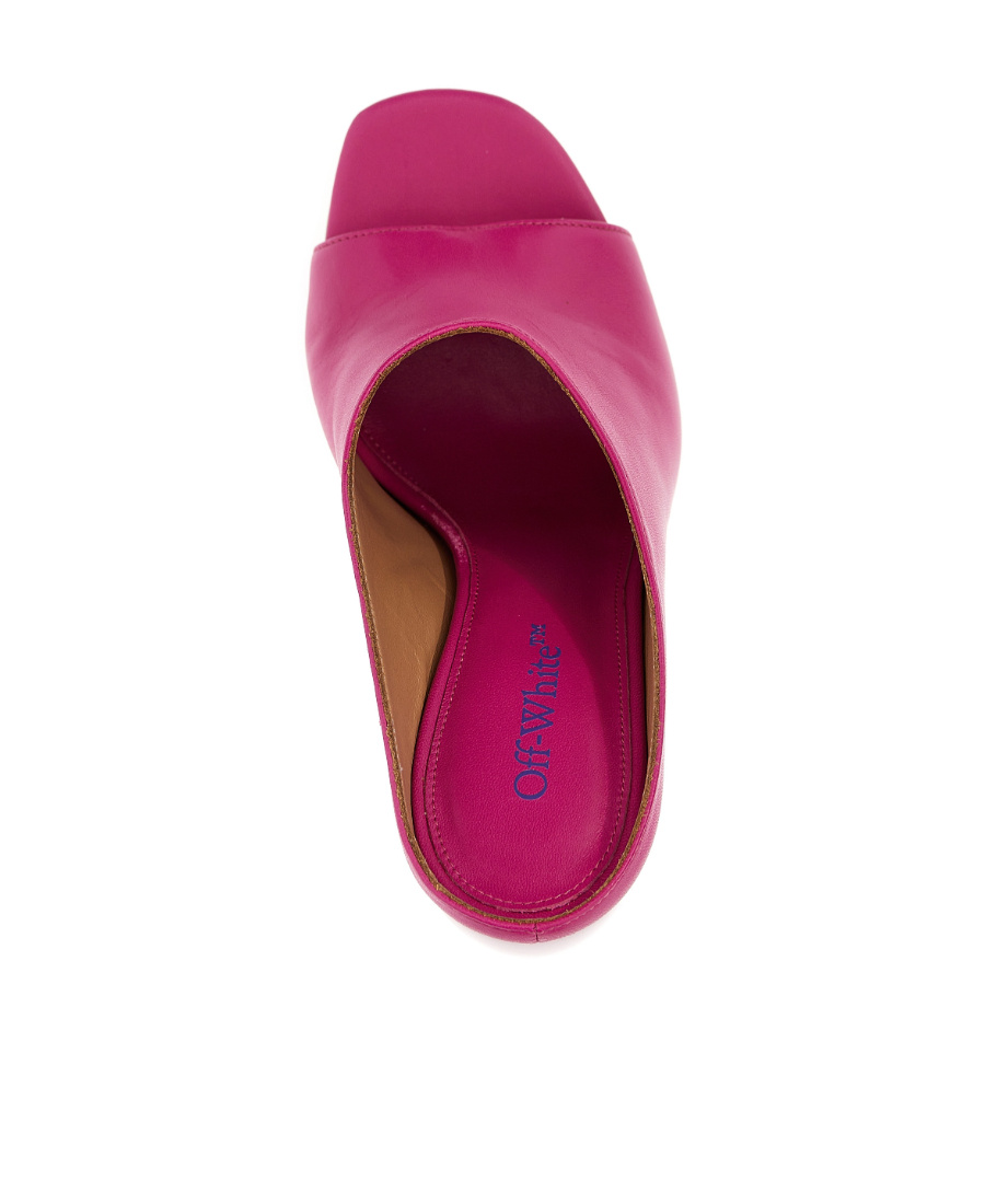 Off-white Pop Bulky Sandals Fuchsia In Pink