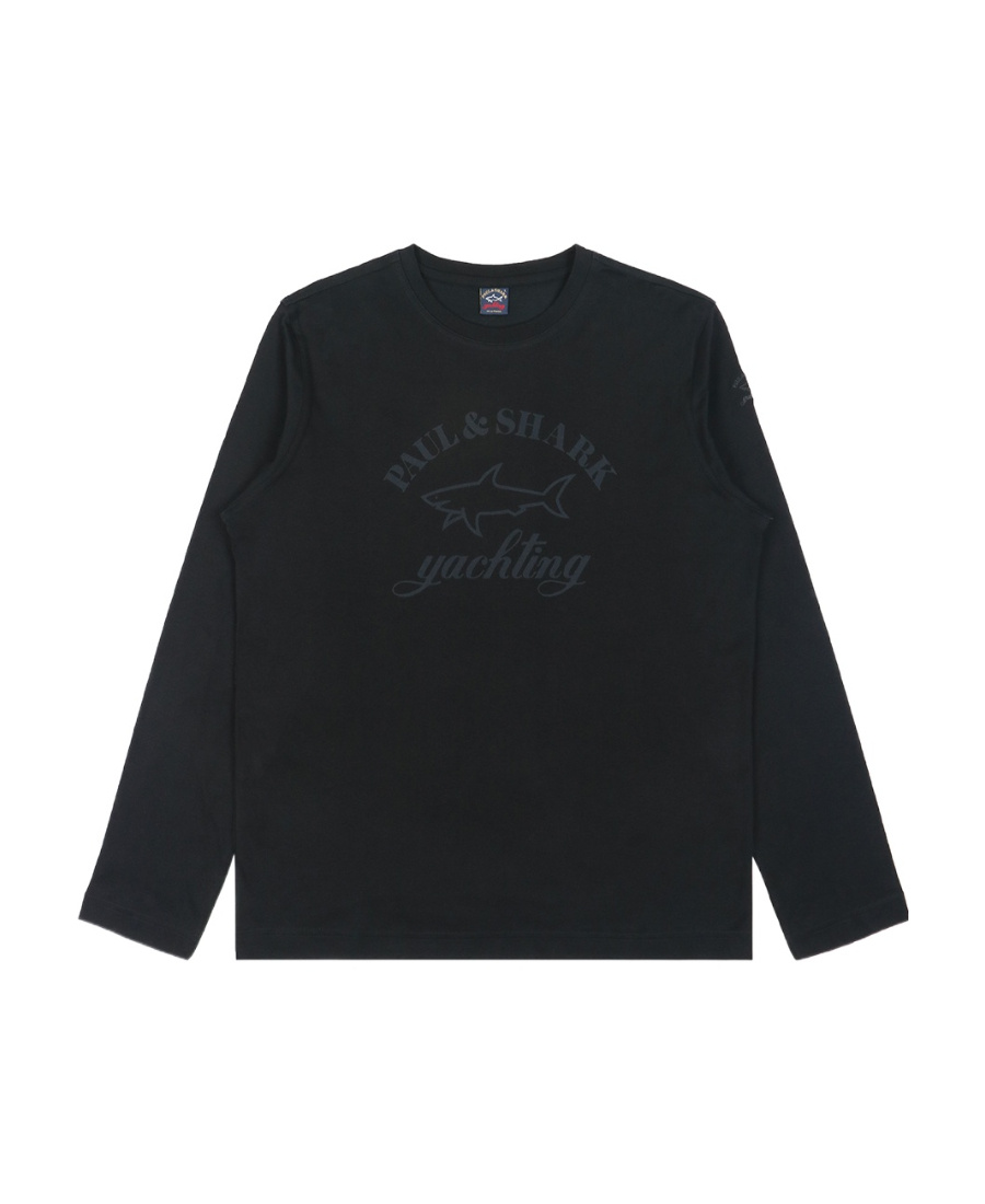 PAUL & SHARK T-SHIRT WITH ROUND NECK AND LONG SLEEVES